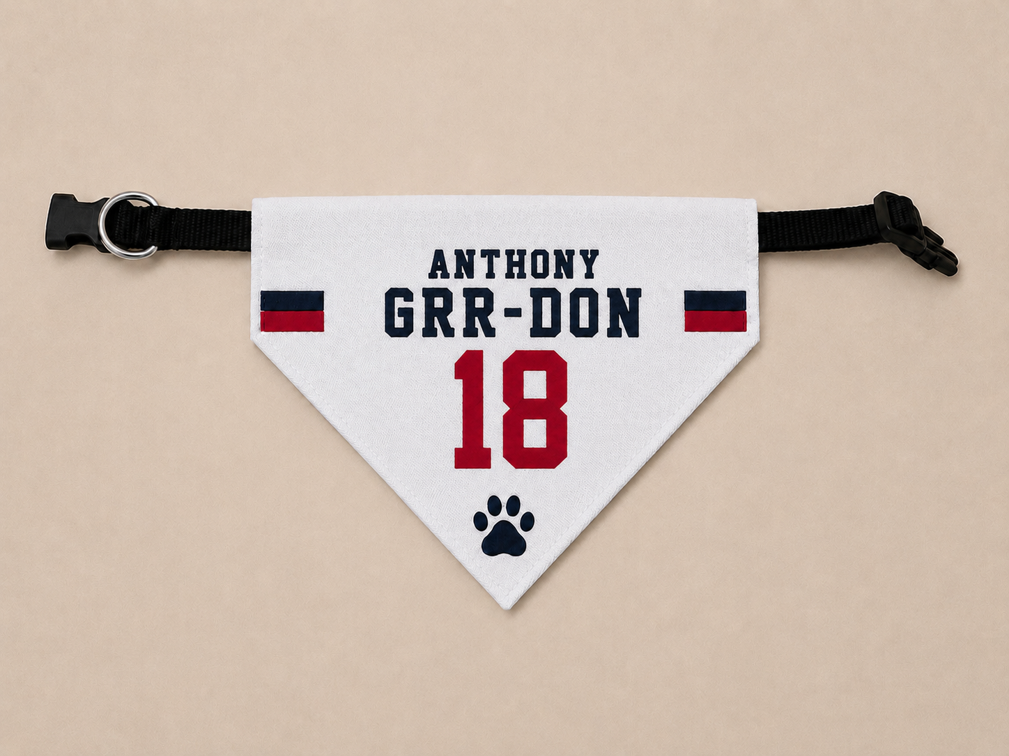 Football Player Dog Bandana