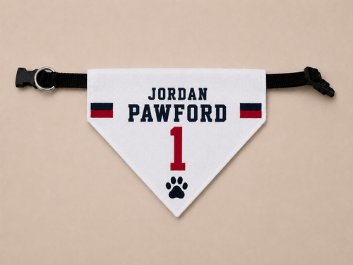 Football Player Dog Bandana